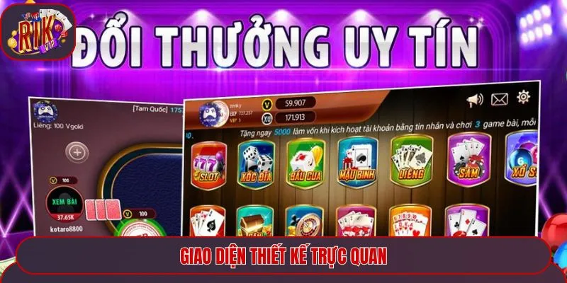 Giao diện thiết kế trực quan gây ấn tượng mạnh