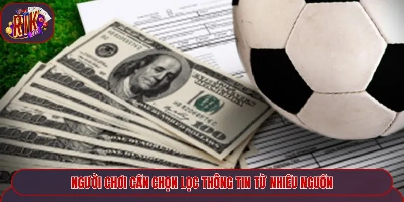 Người chơi cần chọn lọc thông tin từ nhiều nguồn